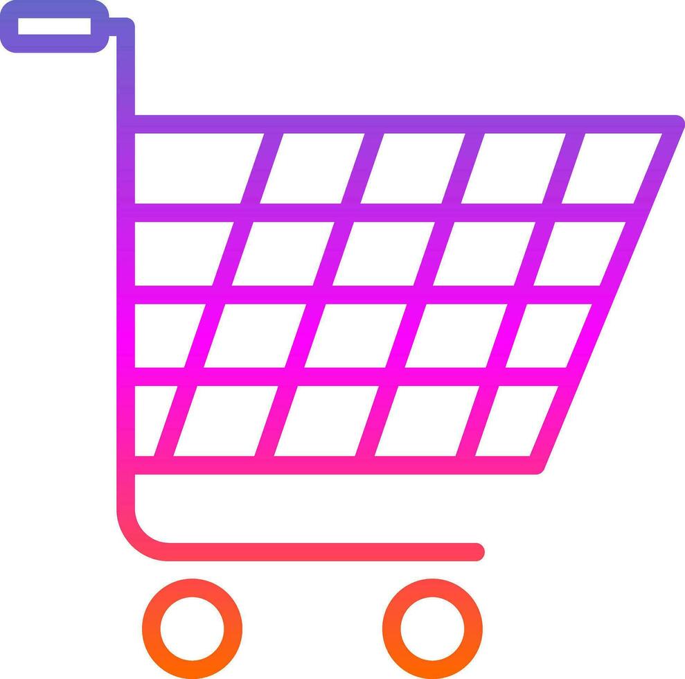 Trolley Vector Icon Design