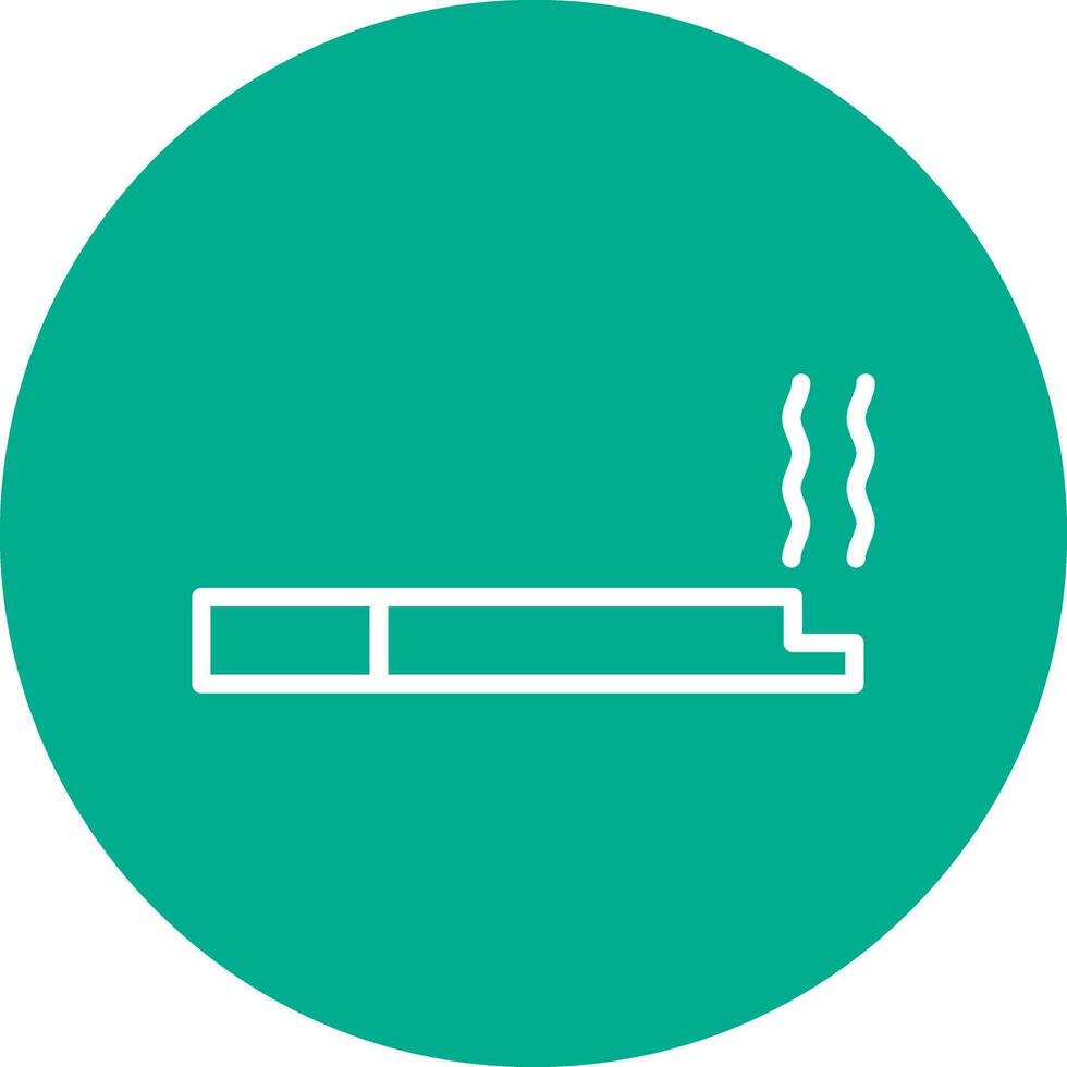 Cigar Vector Icon Design