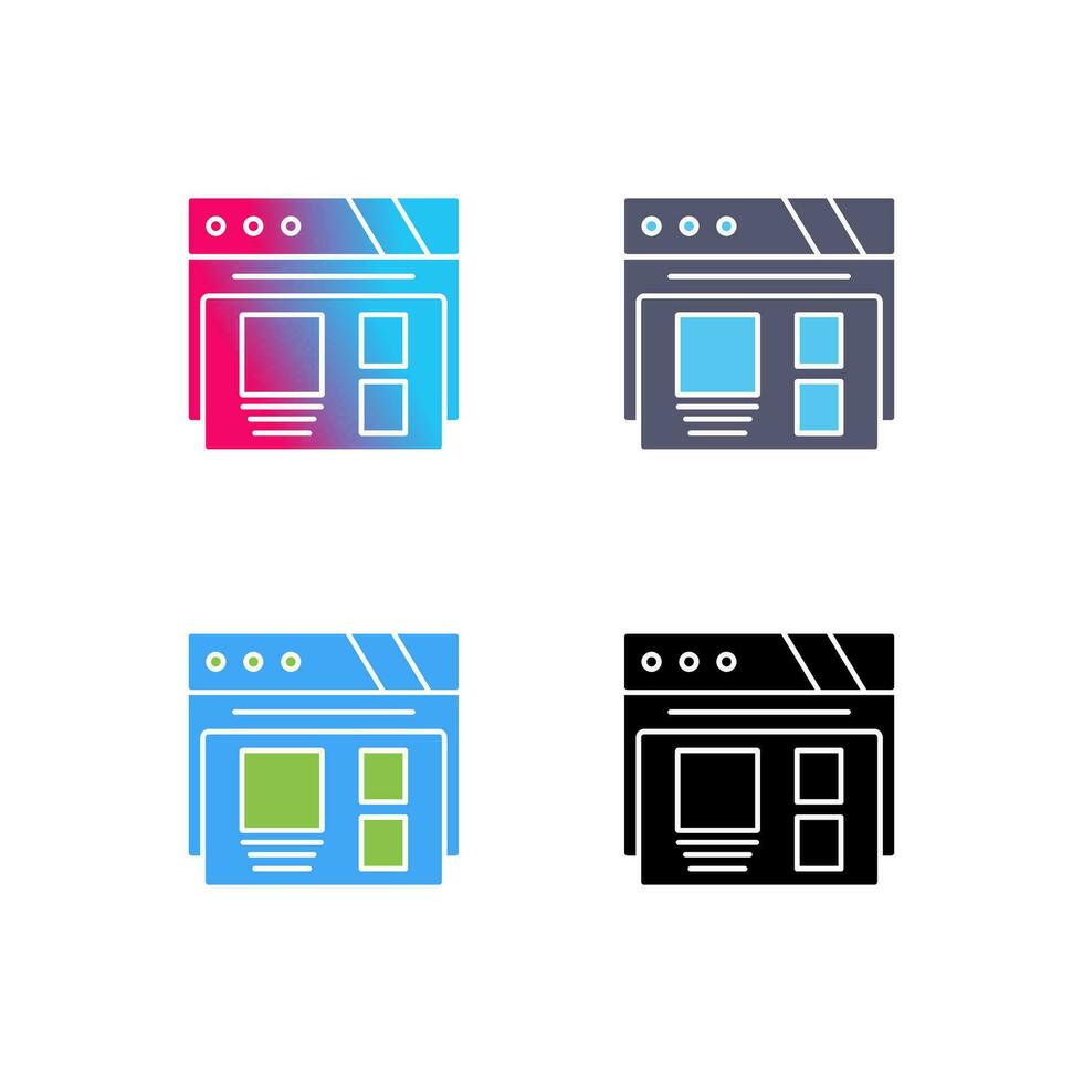 Layout Vector Icon