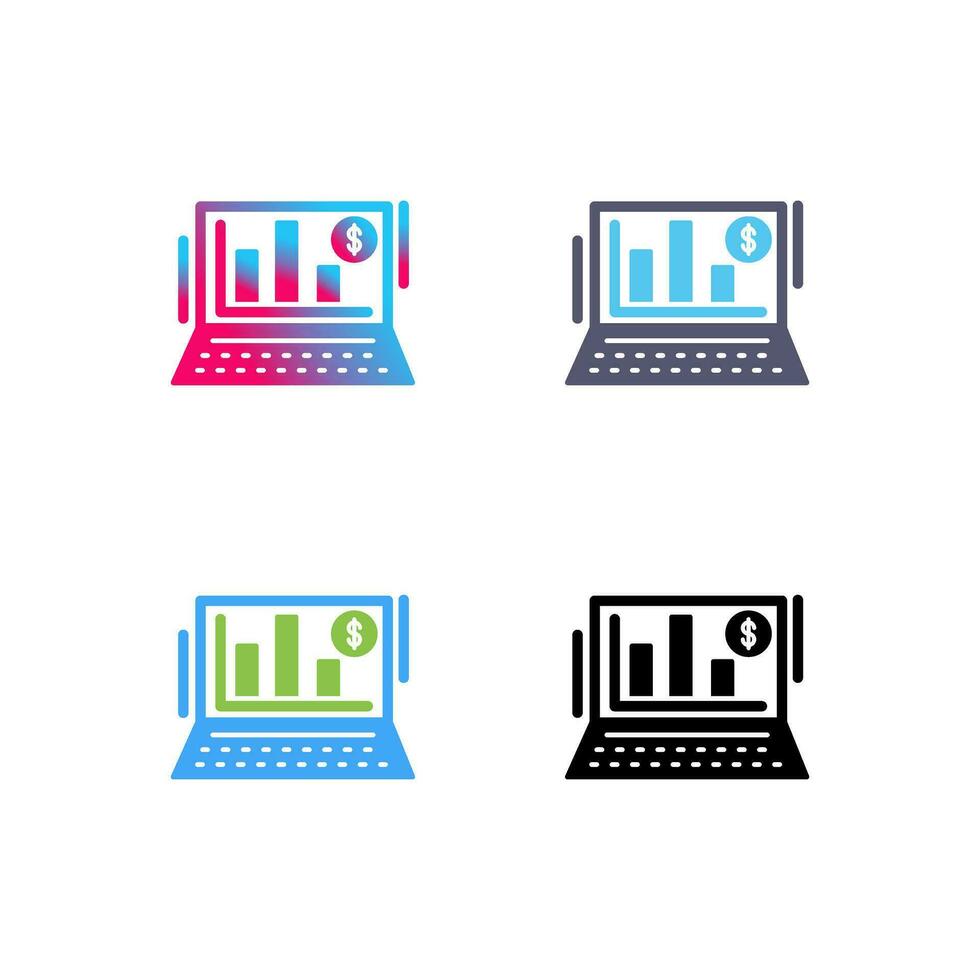 Bar Chart Vector Icon