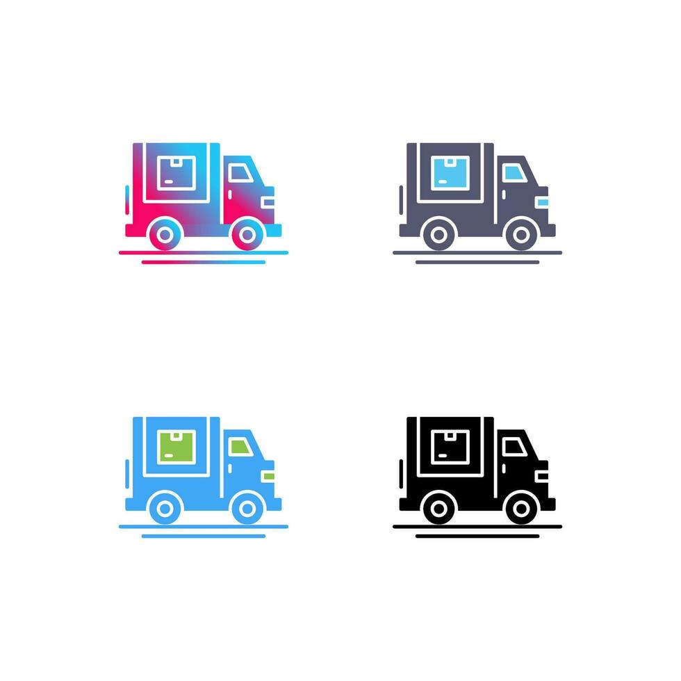 Delivery Truck Vector Icon