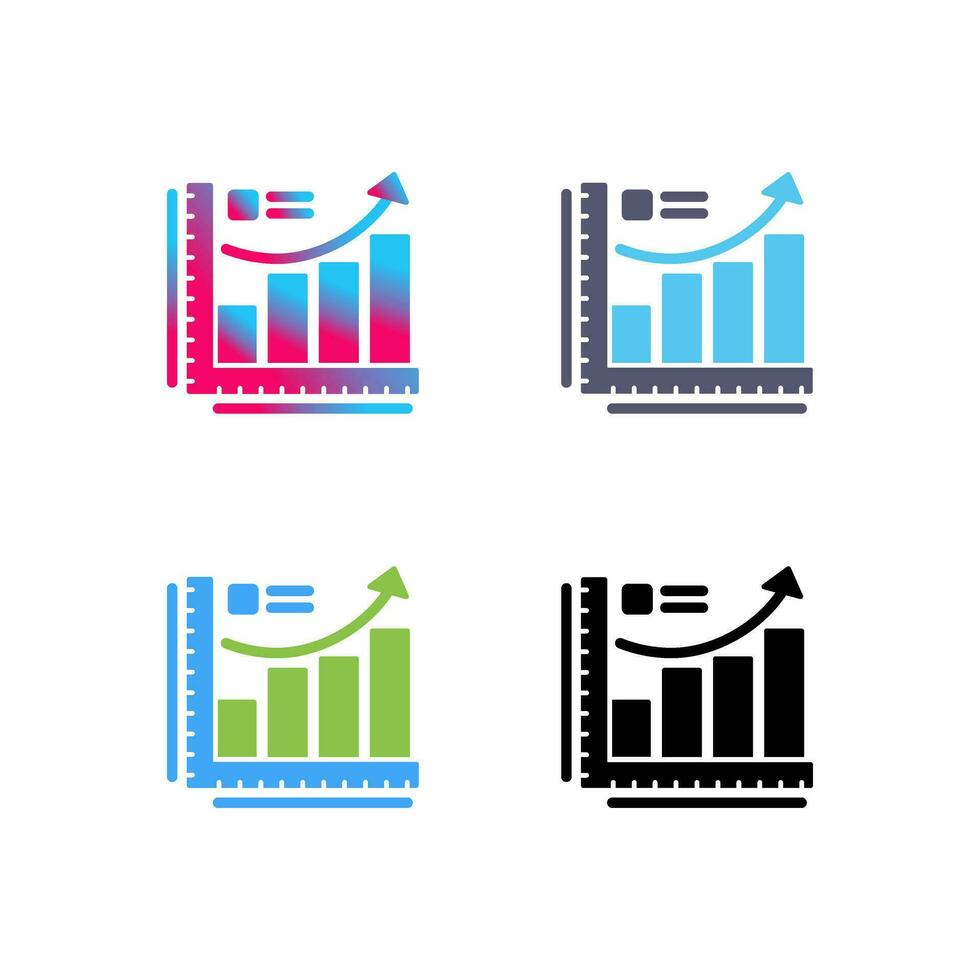 Growth Chart Vector Icon