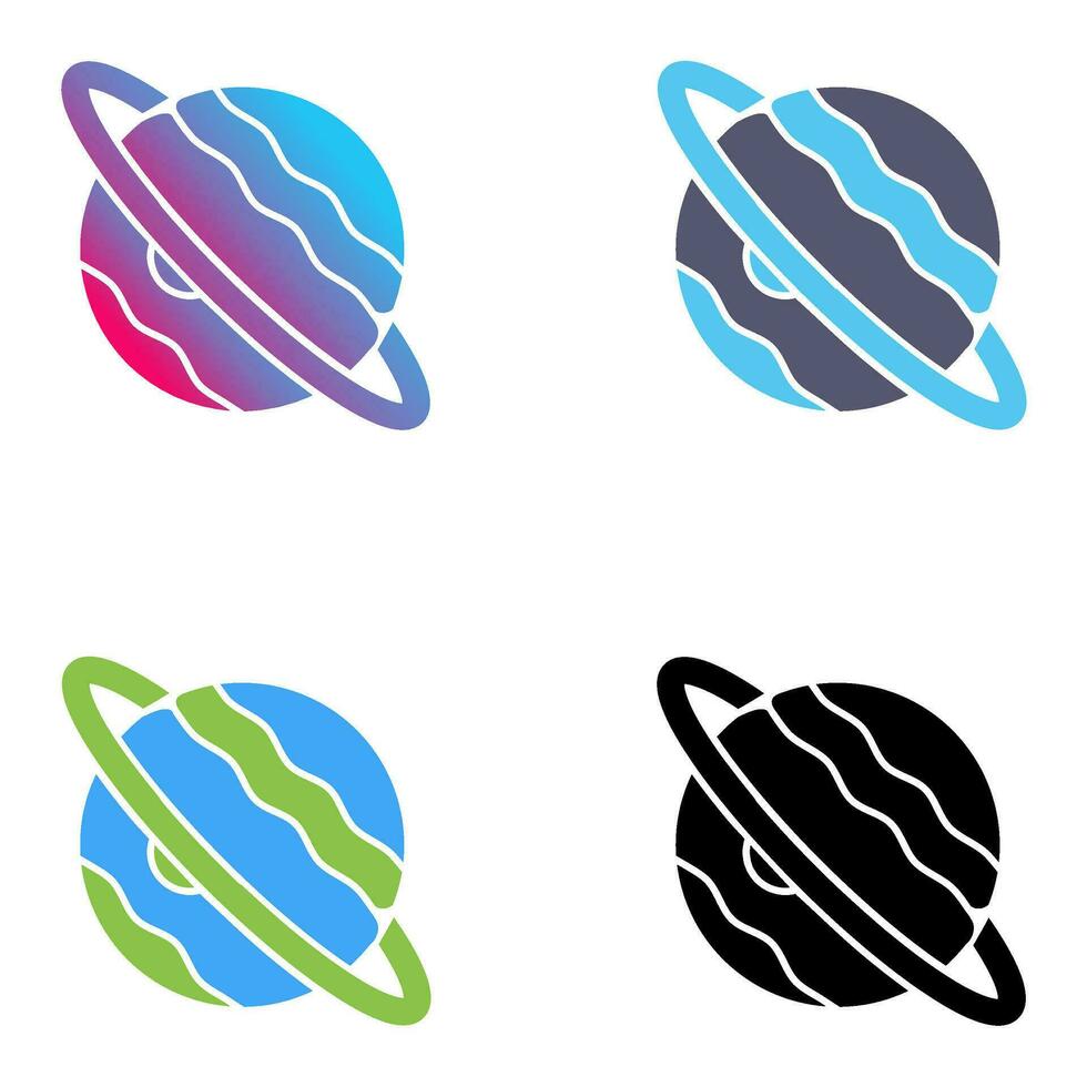 Planet Vector Icon