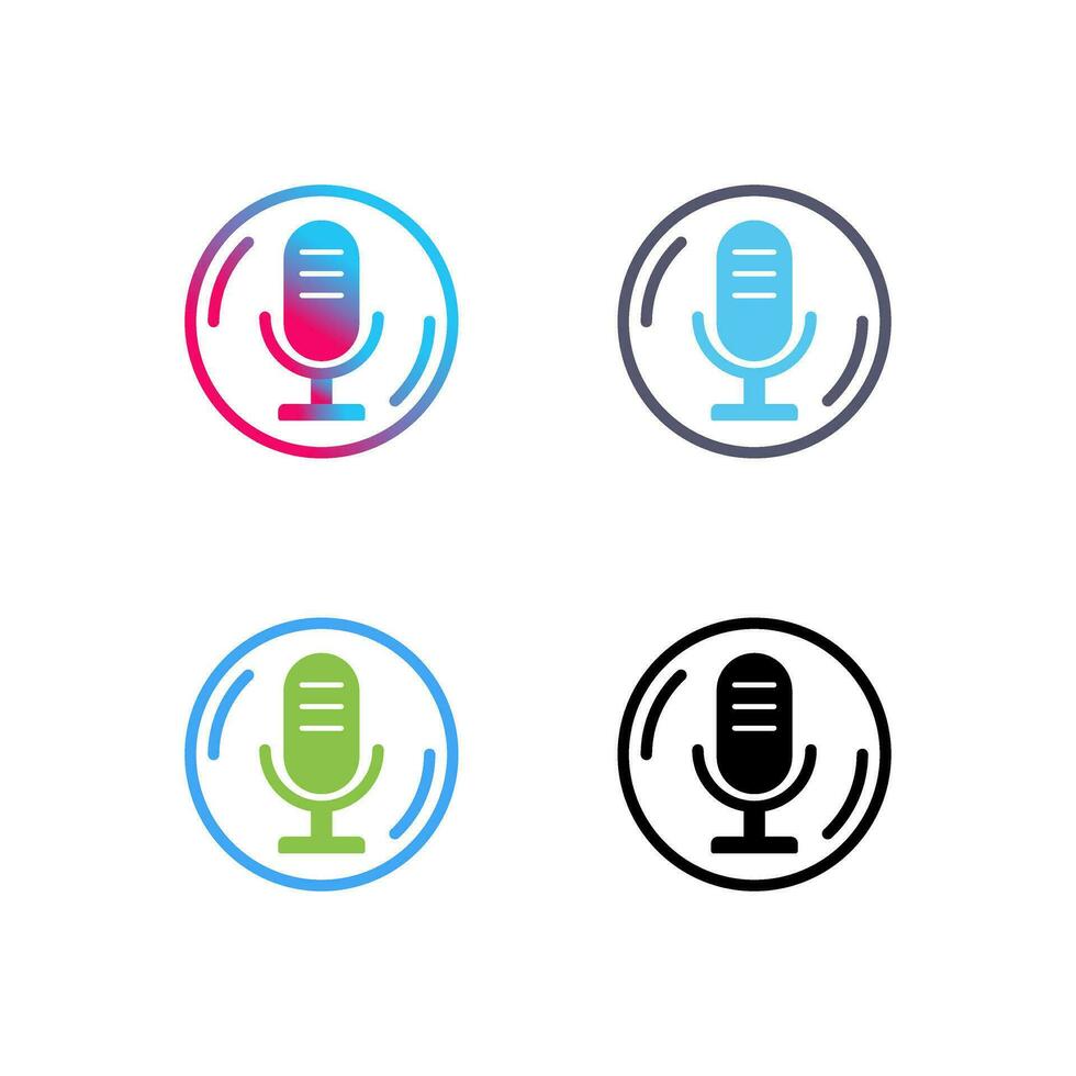 Microphone Vector Icon