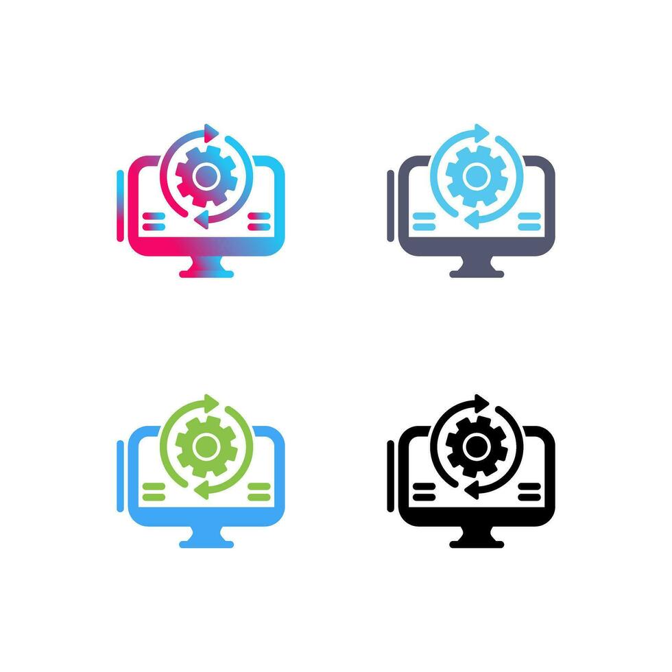 Synchronization Vector Icon