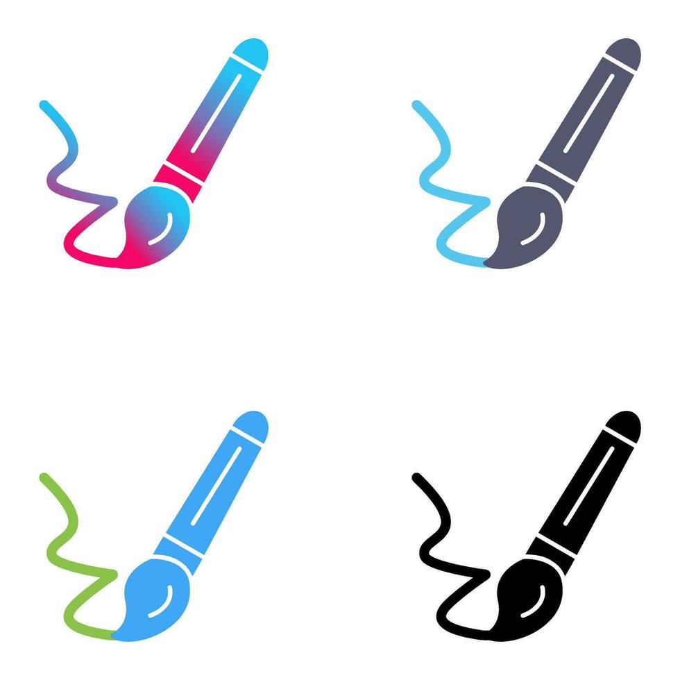 Paint Brush Vector Icon