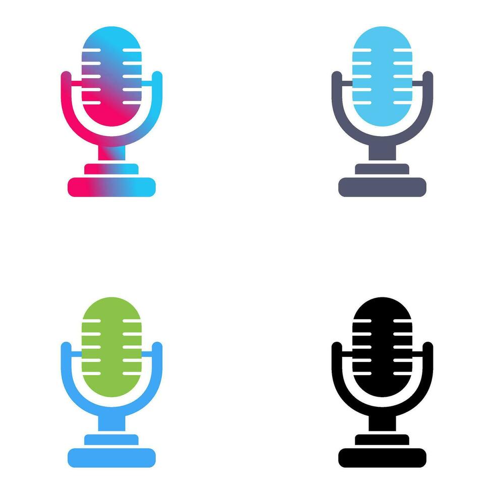 Microphone Vector Icon