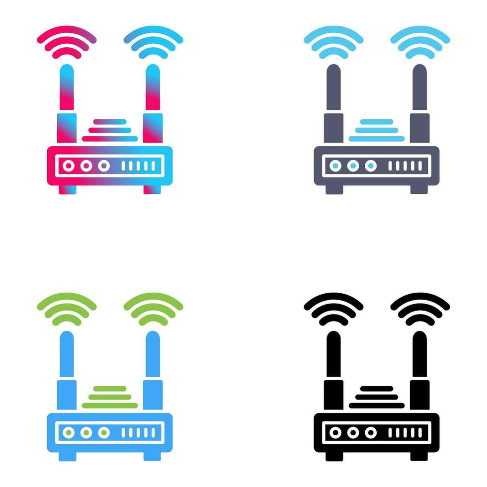 Router Vector Icon