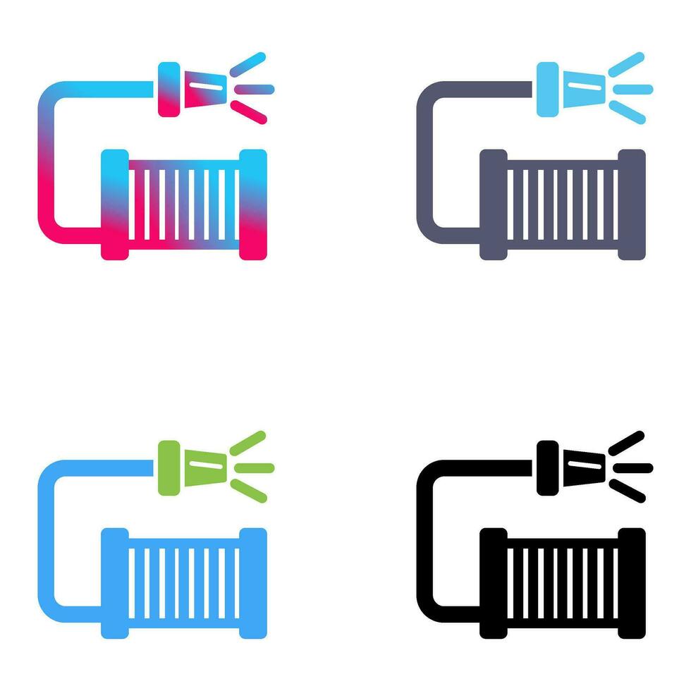 Water Hose Vector Icon