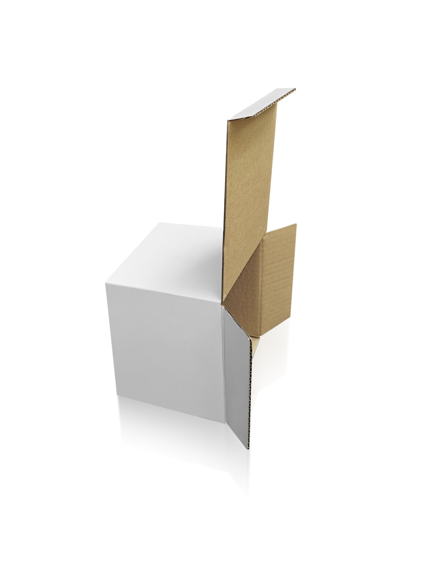 Open Empty Cardboard Box, transparent background 25217775 PNG