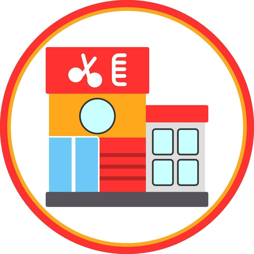 Beauty salon Vector Icon Design