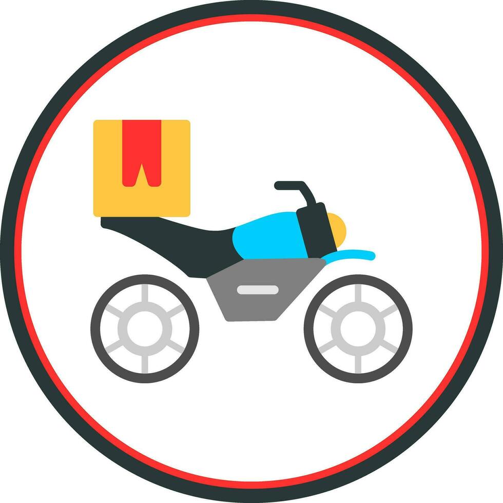 Motocross Vector Icon Design