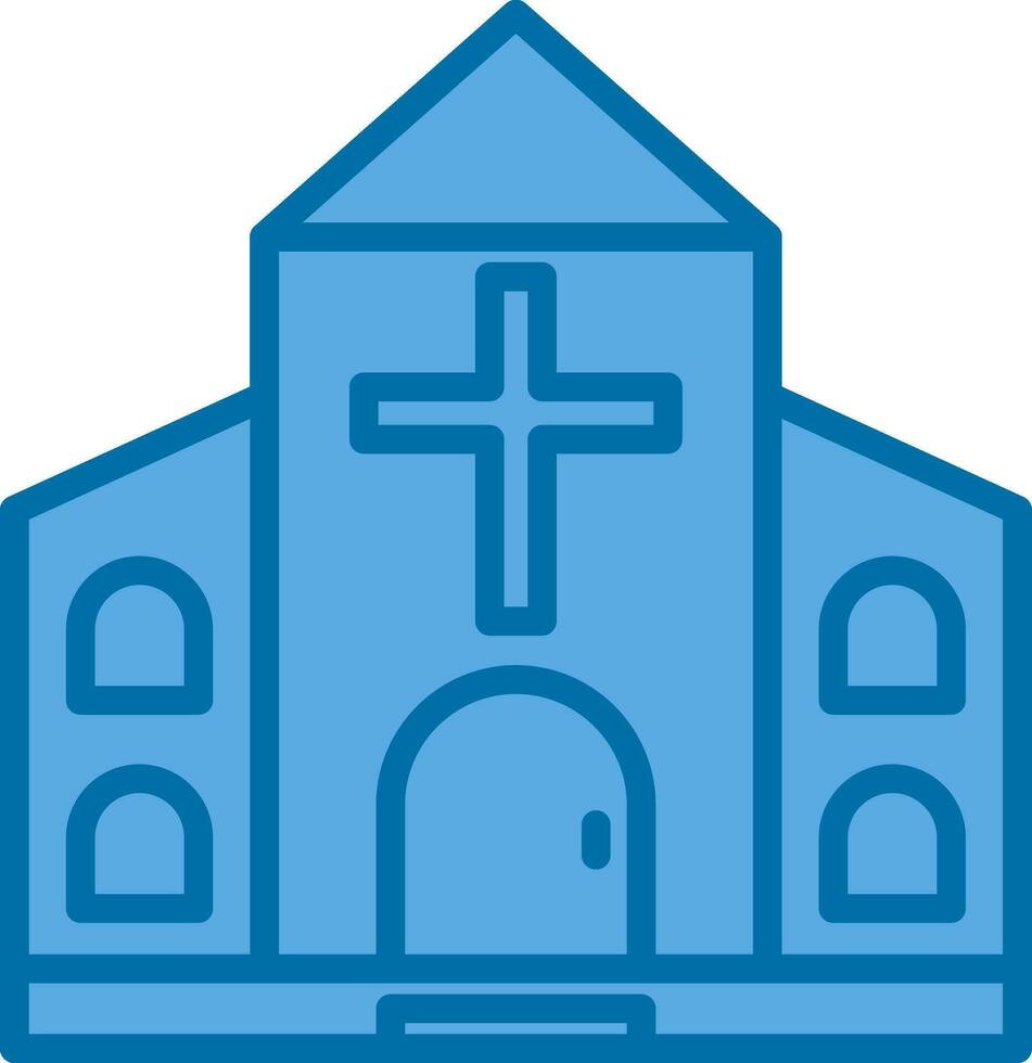 Church Vector Icon Design