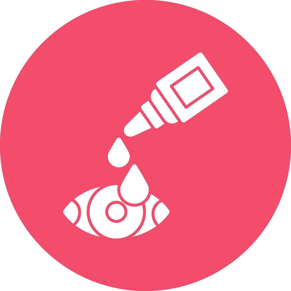 Eye drop Vector Icon Design