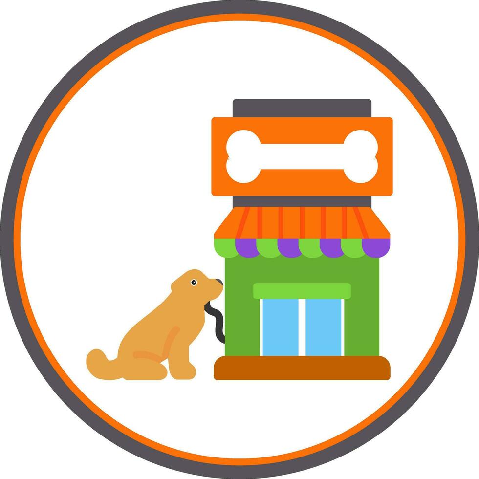 Pet shop Vector Icon Design