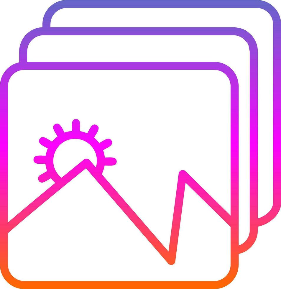 Gallery Vector Icon Design