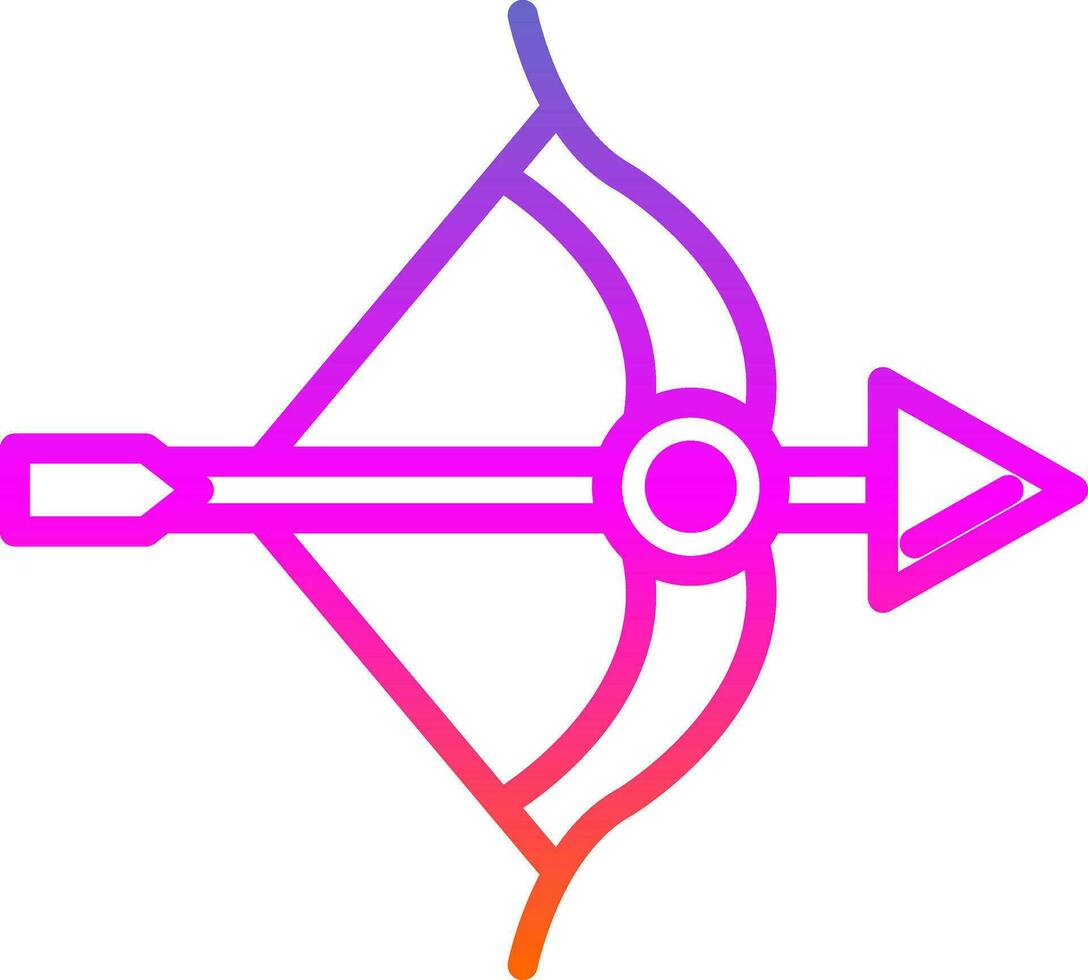arco vector icono diseño