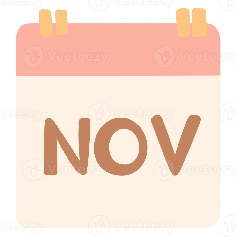 Monat, Kalender, November png