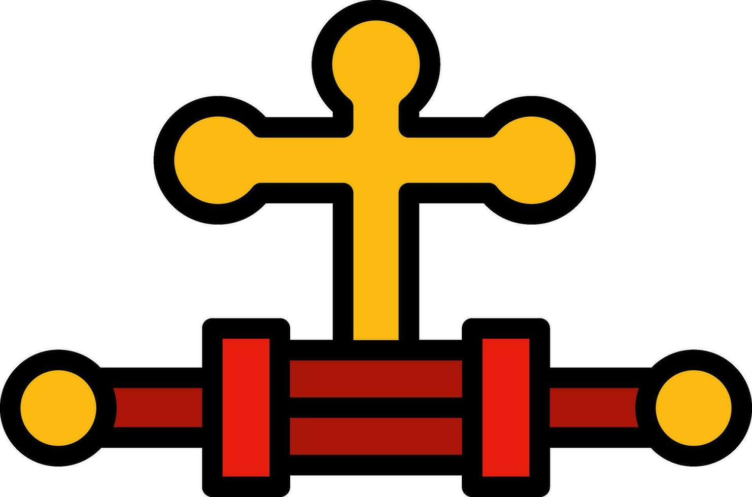 santo sangre vector icono diseño