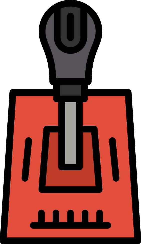 Gearshift Vector Icon Design