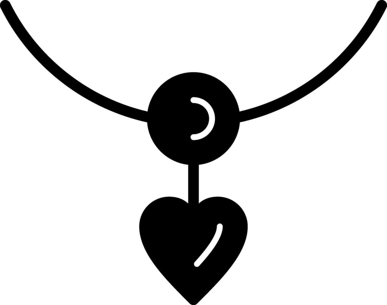 Necklace Vector Icon Design