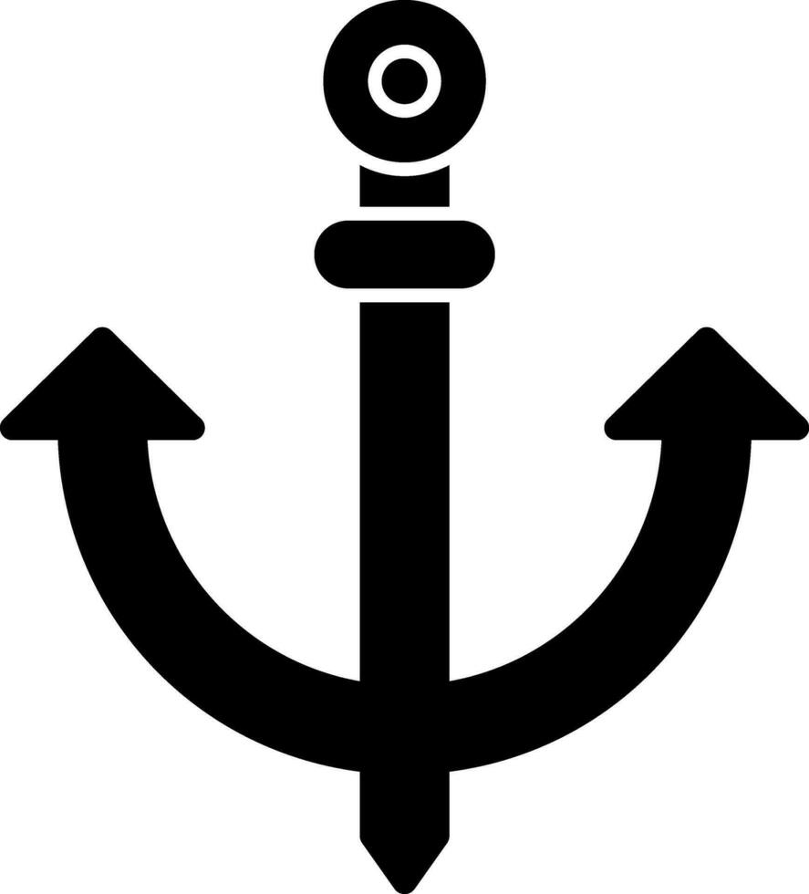 Anchor Vector Icon Design