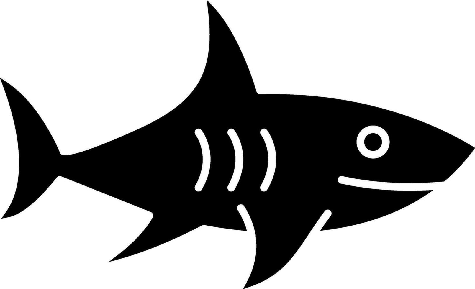 Shark Vector Icon Design