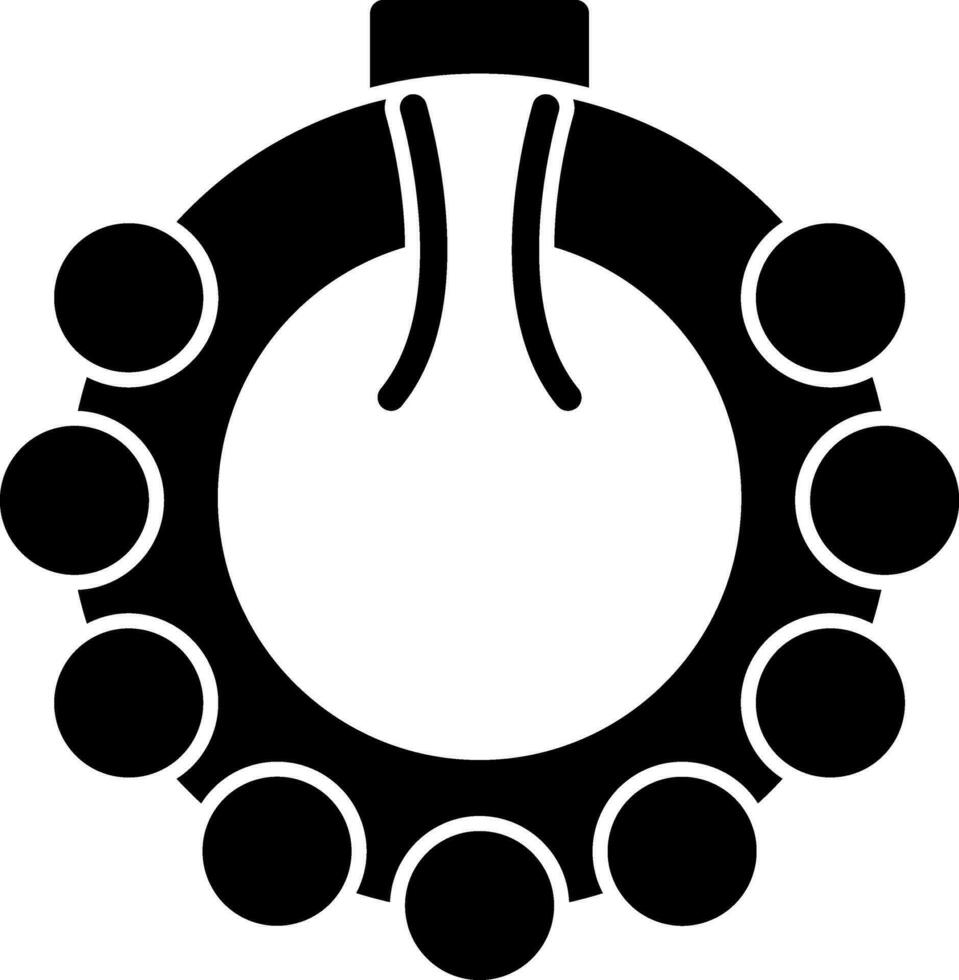 diseño de icono de vector de pulsera