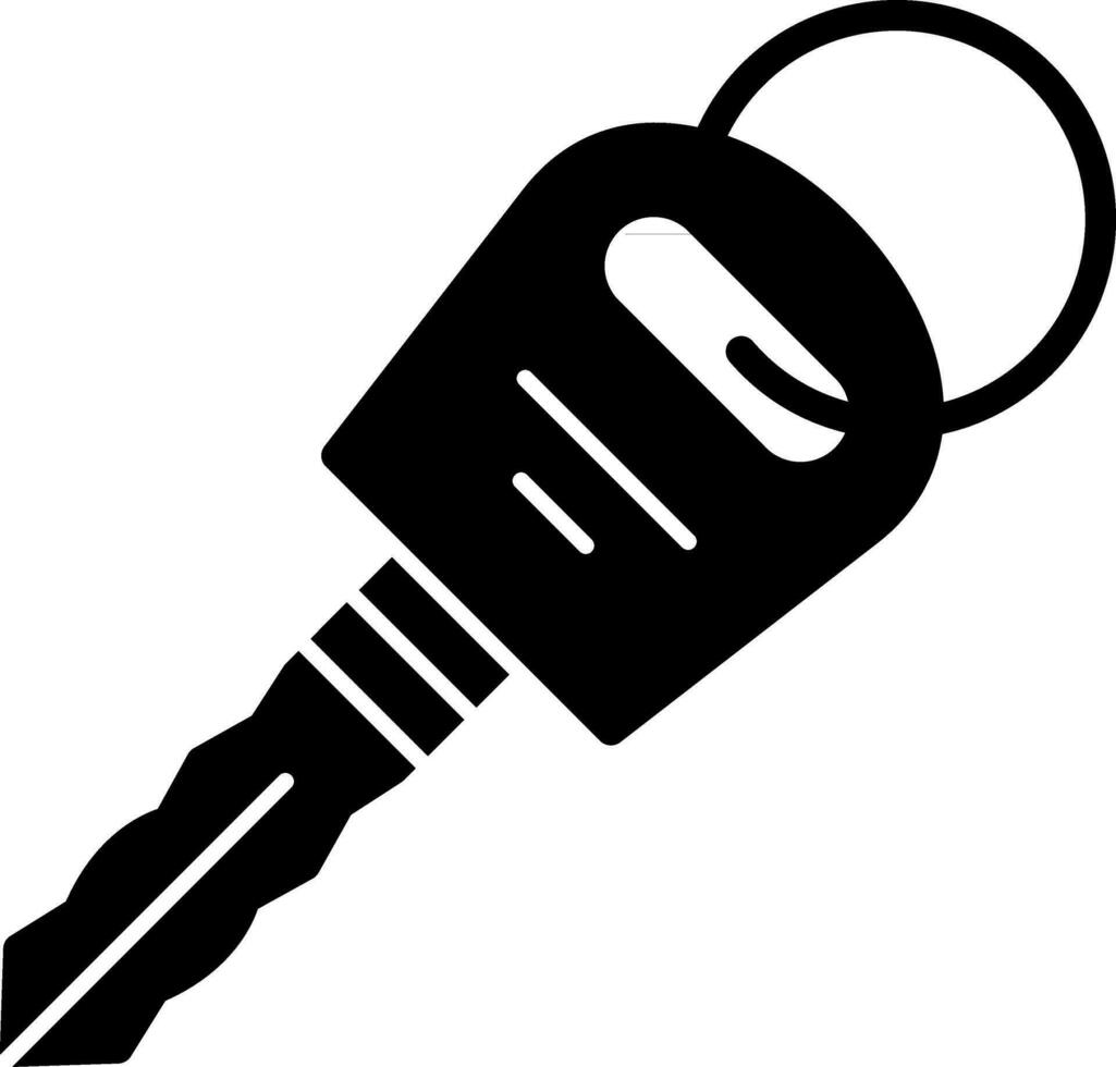 Car key Vector Icon Design