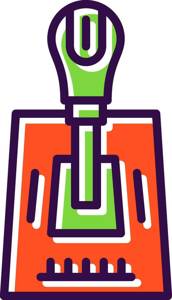 Gearshift Vector Icon Design