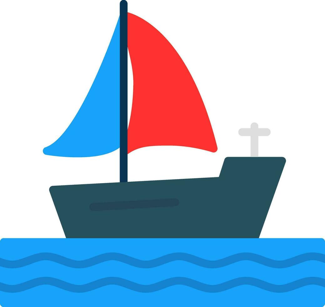 Boat Vector Icon Design