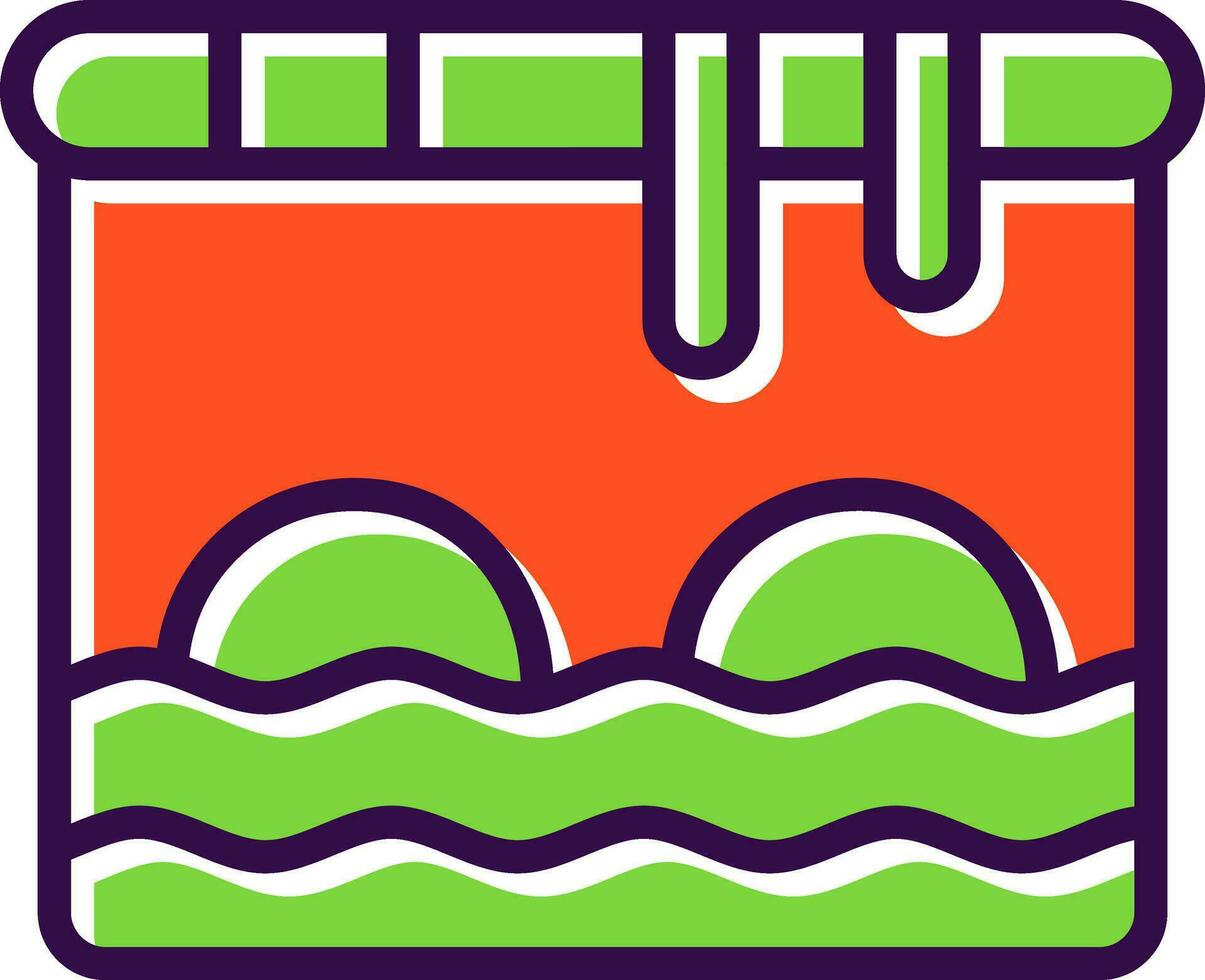 Canal Vector Icon Design