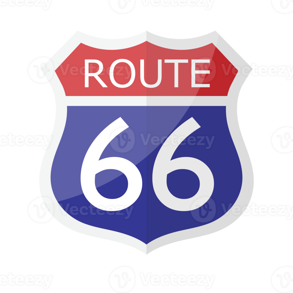 Route 66 Zeichen png