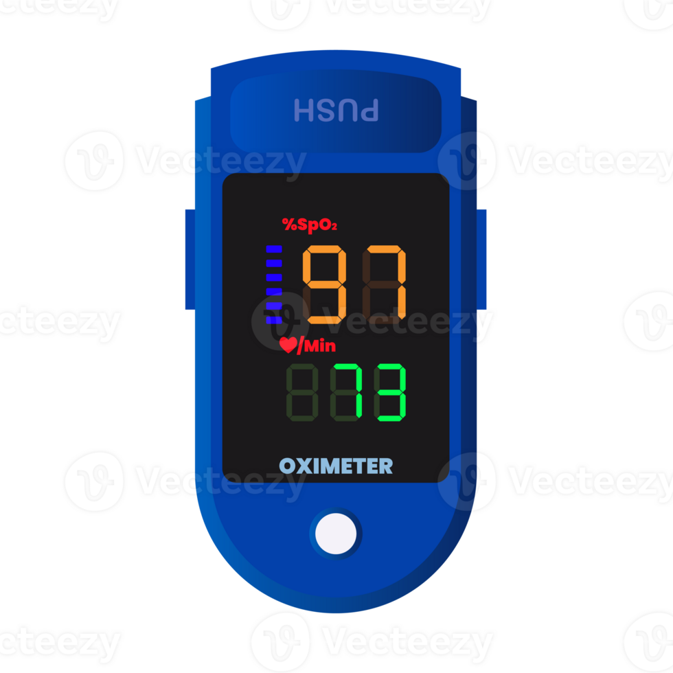 Oxímetro de pulso de dedo png