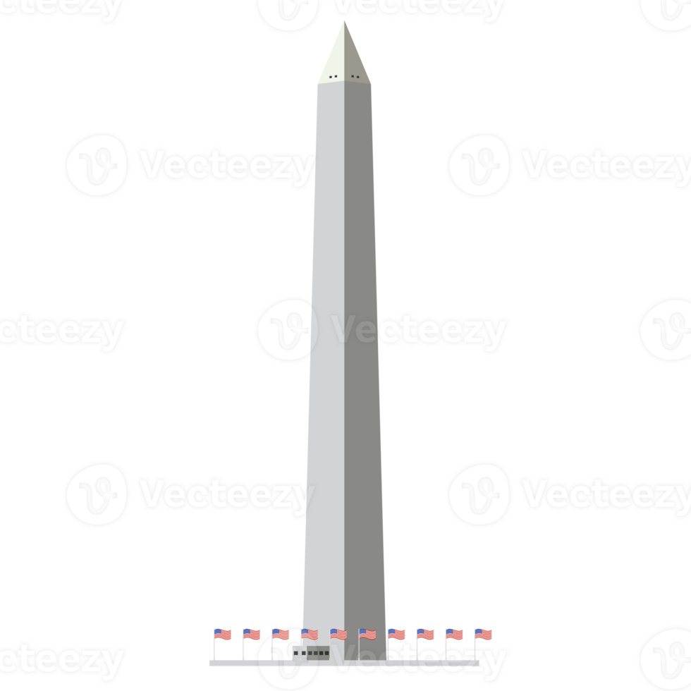 Washington monument graphic 25219748 PNG