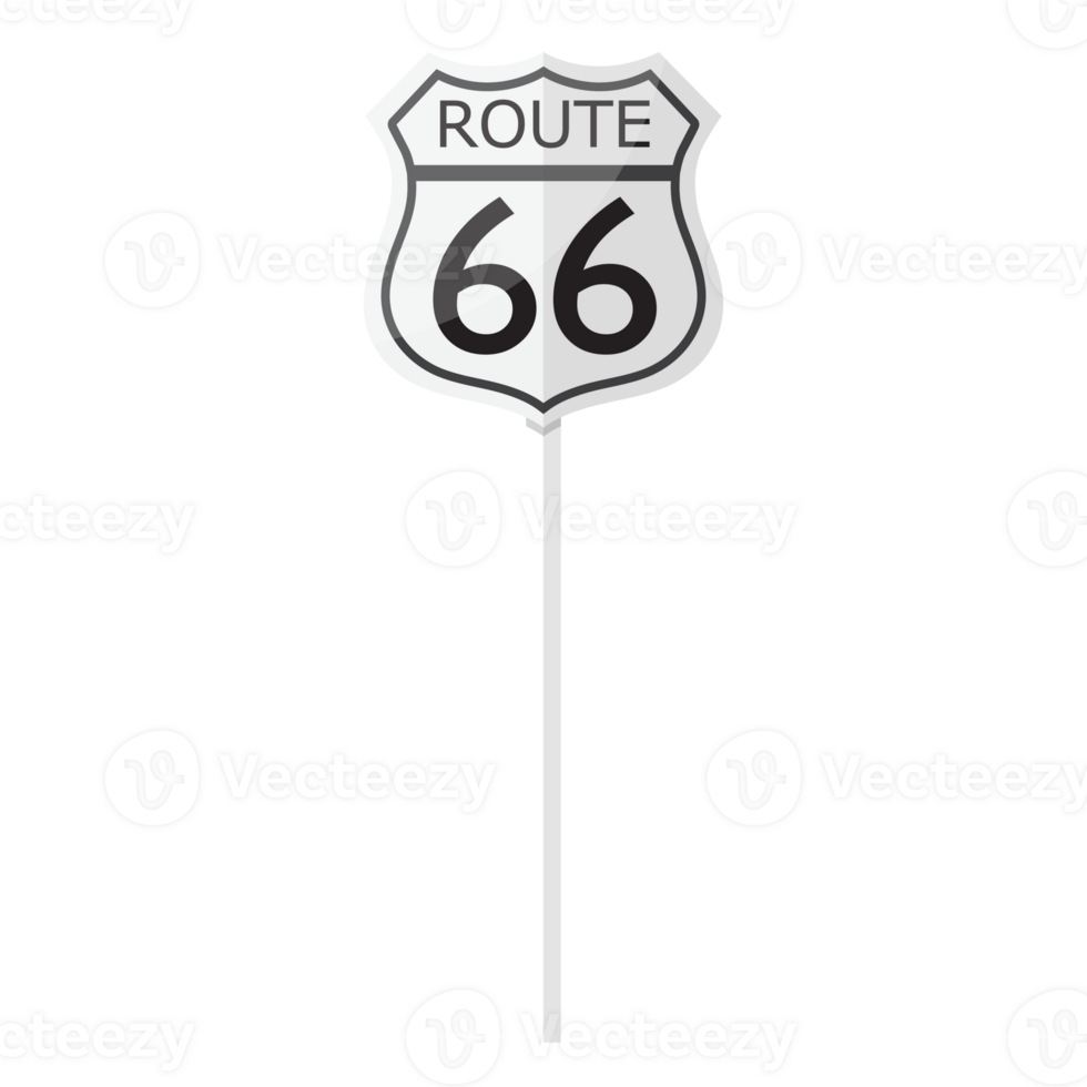 Route 66 road sign 25219800 PNG Route 66 road sign 25219800 PNG