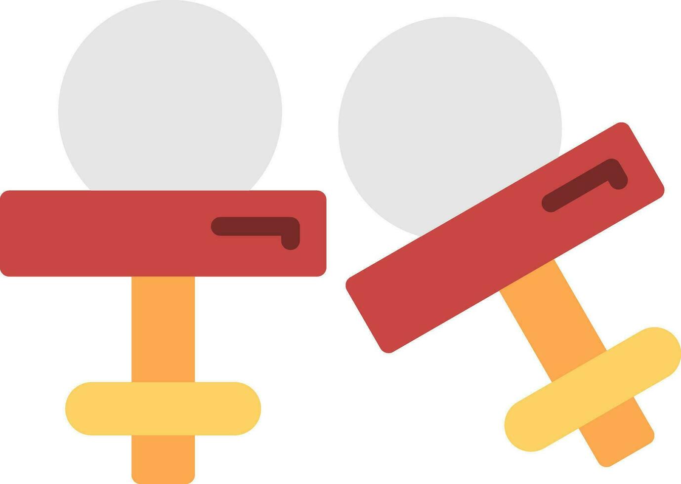 Cufflinks Vector Icon Design
