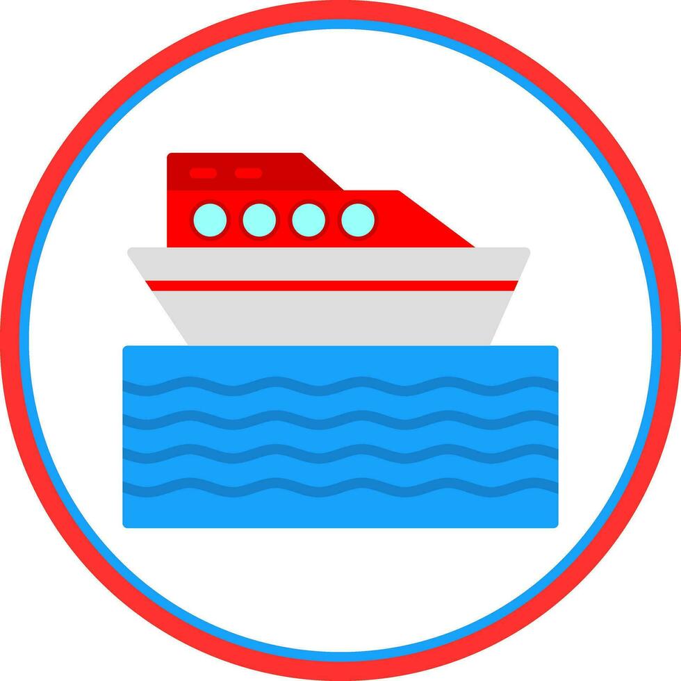 Boat Vector Icon Design