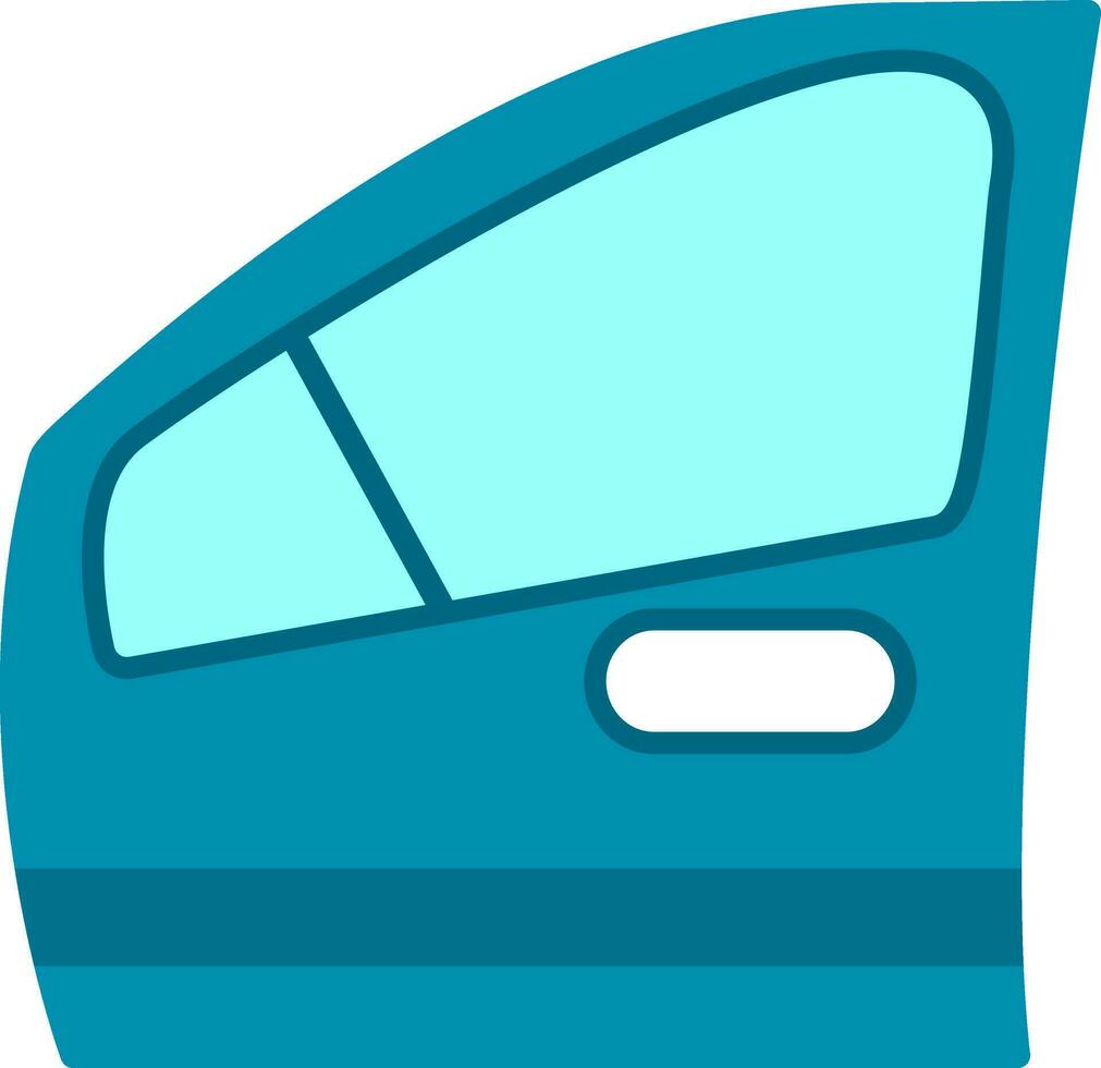 Car door Vector Icon Design