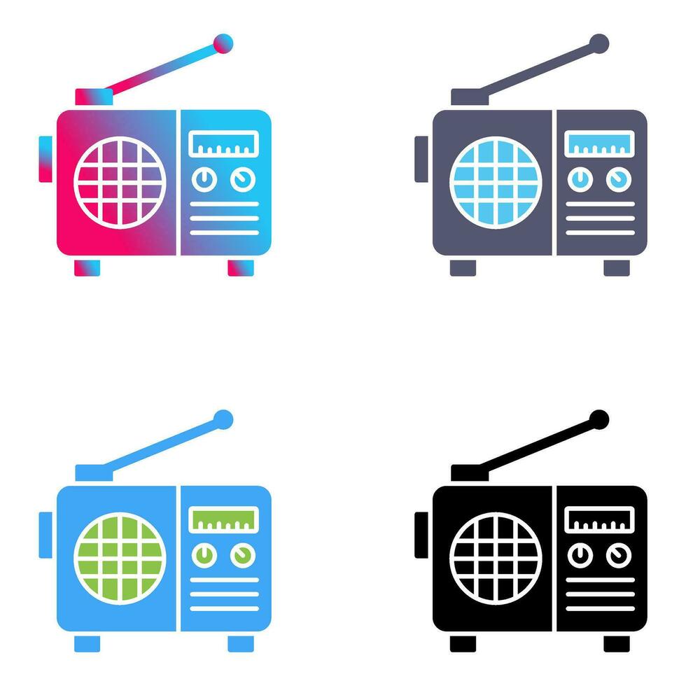 Radio Vector Icon