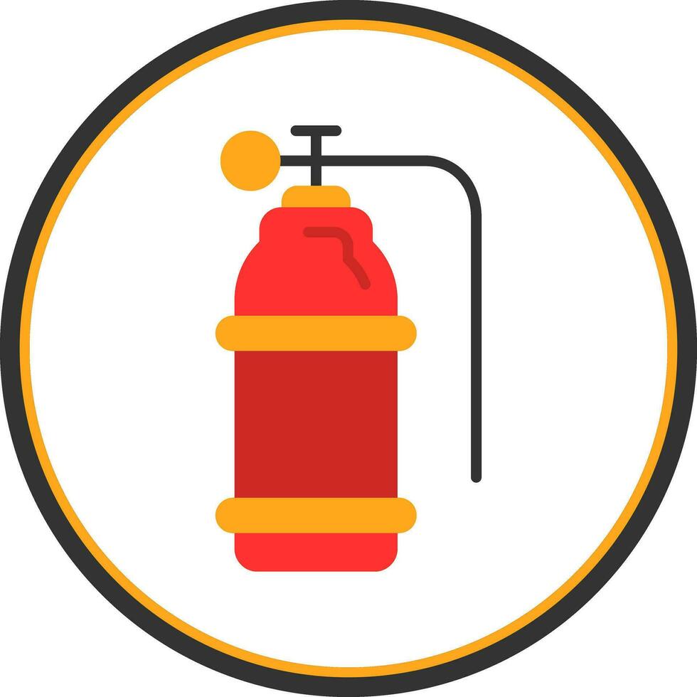 Oxygen tank Vector Icon Design