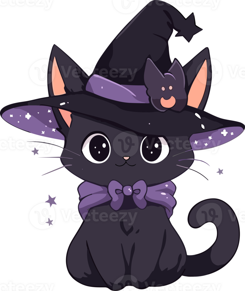 cartoon cat cute ai generate png