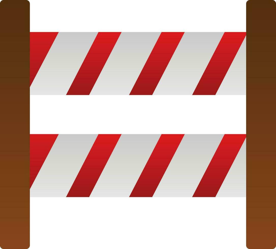 Barrier Vector Icon Design