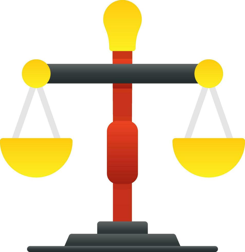 Balancing Vector Icon Design