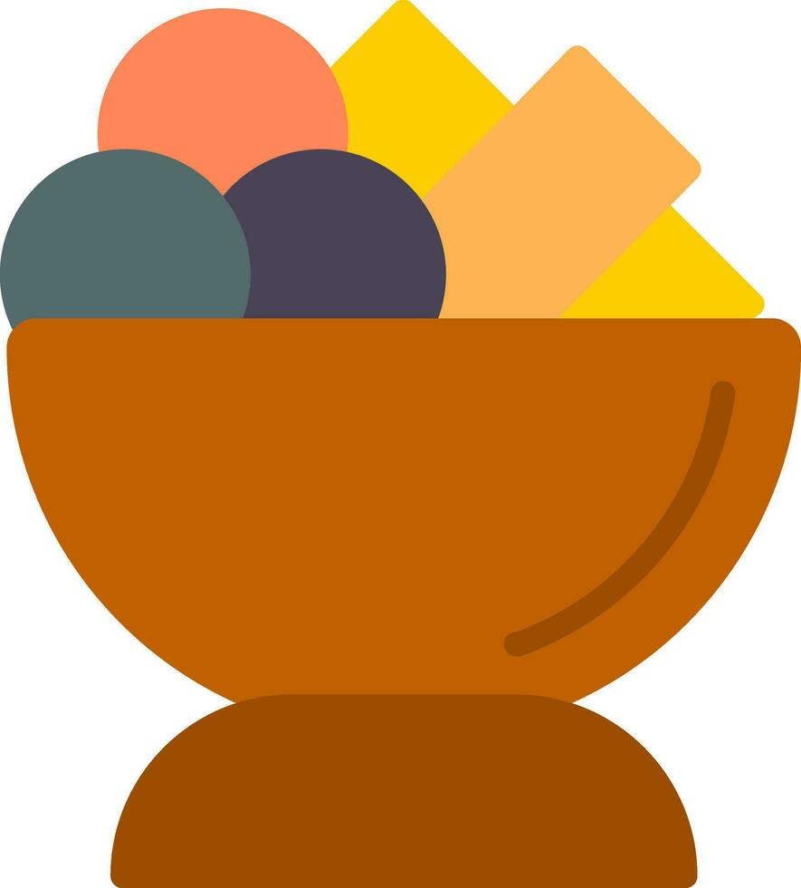 moules patatas fritas vector icono diseño