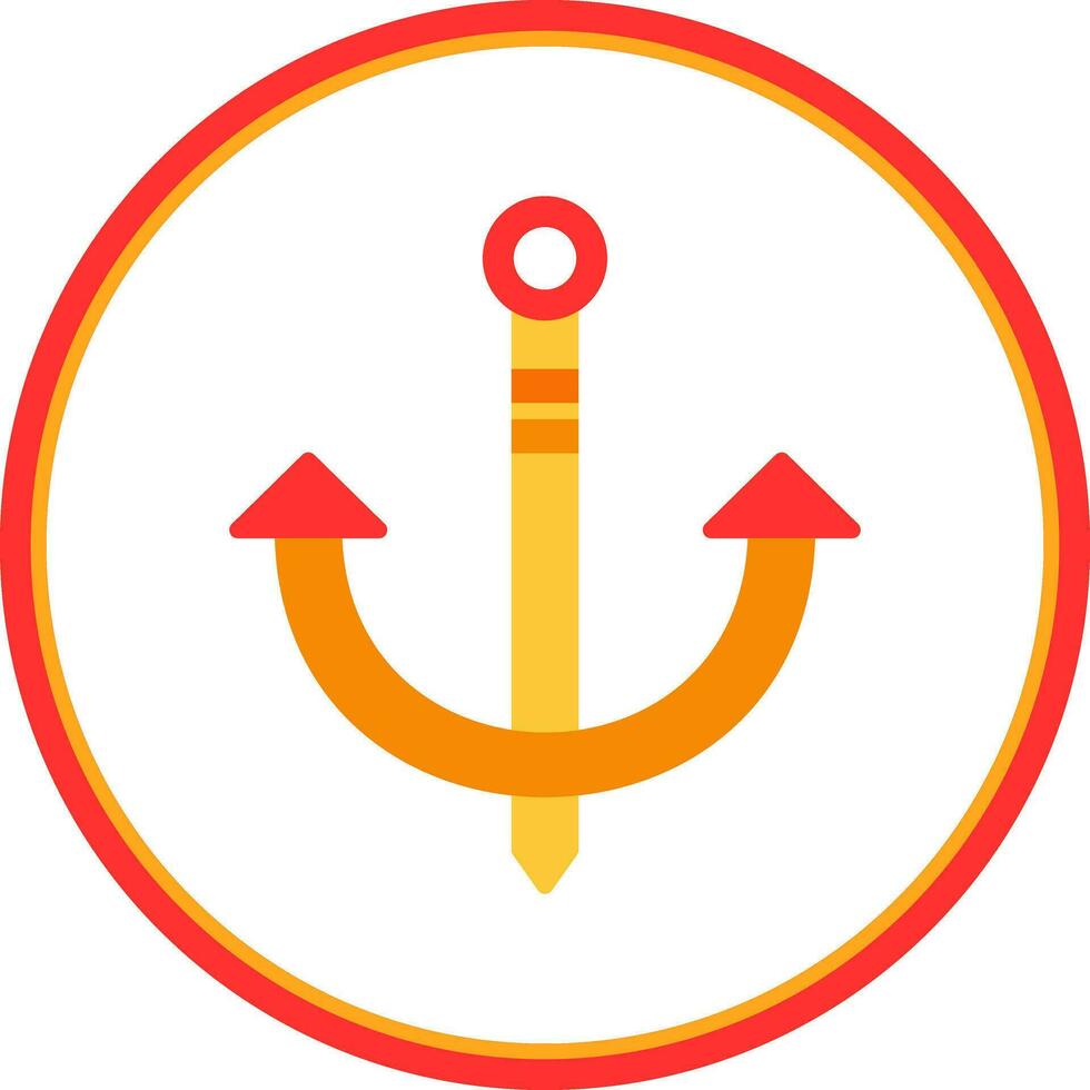 Anchor Vector Icon Design