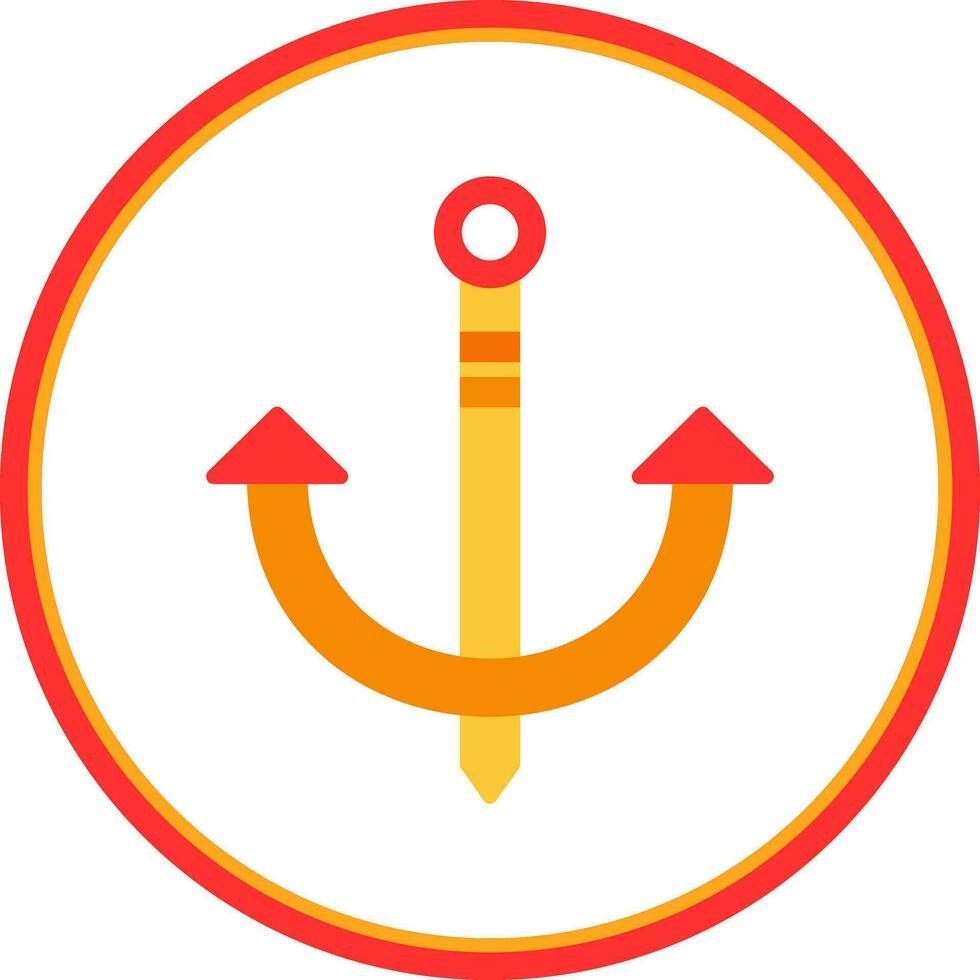 Anchor Vector Icon Design