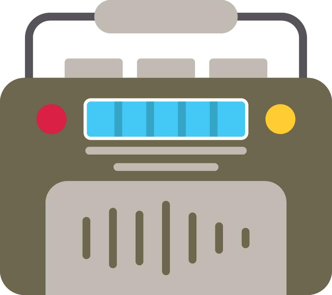 diseño de icono de vector de radio