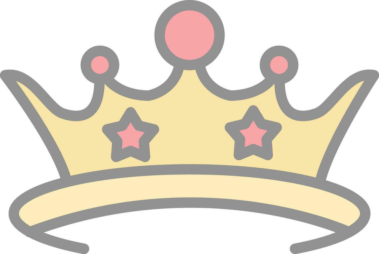 Diadem Vector Icon Design