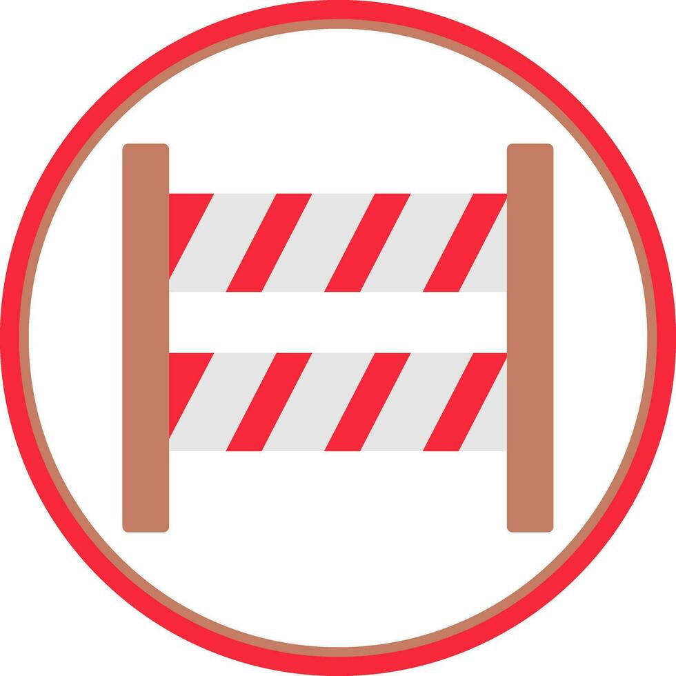 Barrier Vector Icon Design